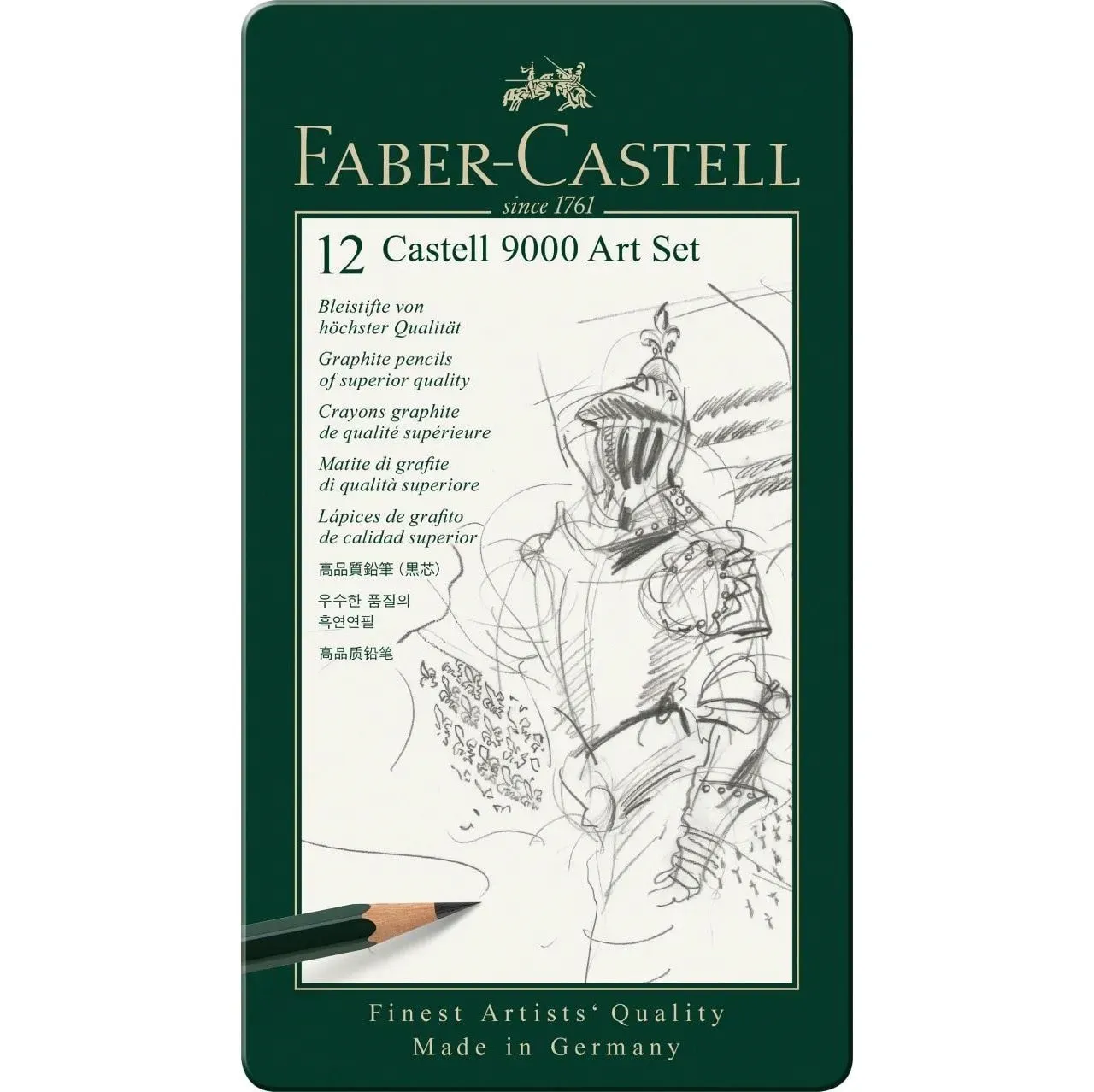 Faber-Castell 12 Castell 9000 Art Set