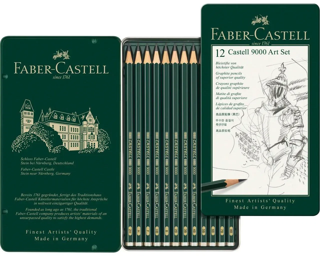 Faber-Castell 12 Castell 9000 Art Set Abb. 2
